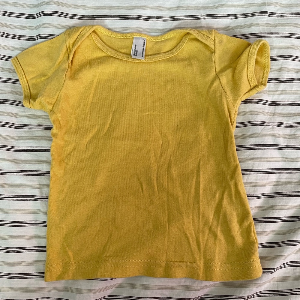 American Apparel toddler tshirt